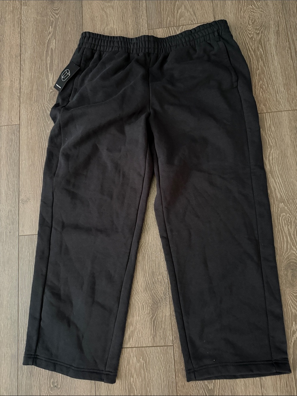 Original Use Men's Black Elastic-Waist Jogger Pants